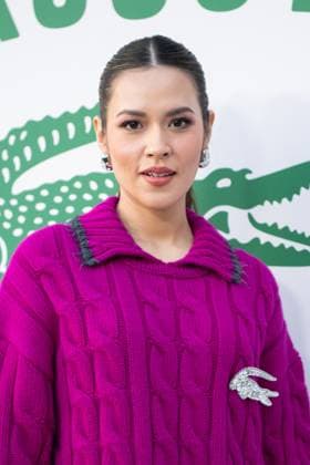 PFW Lacoste Photocall Raisa attending the Lacoste Womenswear Spring Summer 2026 show as part of Paris Fashion Week in Paris, France on October 05, 2025. Photo by Aurore Marechal ABACAPRESS.COM Paris France  Copyright: xMarechalxAurore ABACAx