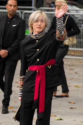 PFW Valentino Outside Arrivals Michieda Shunsuke attends the Valentino Womenswear Spring Summer 2026 show as part of Paris Fashion Week on October 05, 2025 in Paris, France. Photo by Laurent Zabulon ABACAPRESS.COM Paris France  Copyright: xZabulonxLaurent ABACAx