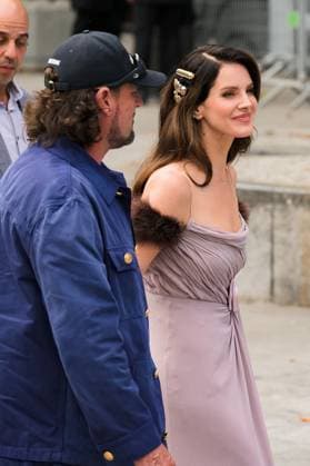 PFW Valentino Outside Arrivals Lana Del Rey and her husband Jeremy Dufrene attend the Valentino Womenswear Spring Summer 2026 show as part of Paris Fashion Week on October 05, 2025 in Paris, France. Photo by Laurent Zabulon ABACAPRESS.COM Paris France  Copyright: xZabulonxLaurent ABACAx