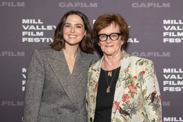 48th Mill Valley Film Festival - Spotlight On Zoey Deutch Zoey Deutch and Zoe Elton atttend the screening of Nouvelle Vague during the 48th Mill Valley Film Festival at the Christopher B. Smith Rafael Film Center on October 05, 2025 in San Rafael, California. San Rafael Rafael Film Center California USA Copyright: xPicturexHappy imageSPACEx
