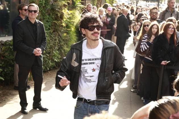 Arrivals at the Jean Paul Gaultier fashion show during Paris Fashion Week, Womens Ready to Wear Spring Summer 2026 at the Musée du quai Branly in Paris, Sunday, October 5, 2025 Christophe Aubert via Bestimage Celebrities arriving at the Jean Paul Gaultier fashion show during Paris Fashion Week, Womens Ready to Wear Spring Summer 2026 at the Musée du quai Branly in Paris, Sunday, October 5, 2025 Paris France  Copyright: xChristophexAubertxviaxBestimagexChristophexAubertxviaxBestimagex