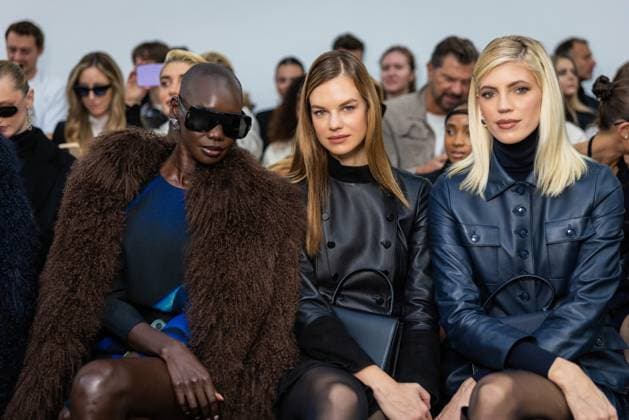 Adot Gak ,Nadine Leopold, Devon Windsor People at the Akris Womens Ready to Wear Spring Summer 2026 Collection show during Paris Fashion Week PFW on October 5, 2025 Julien Sarkissian Bestimage People at the Akris Womens Ready to Wear Spring Summer 2026 Collection show during Paris Fashion Week PFW on October 5, 2025 Paris France  Copyright: xJulienxSarkissianx xBestimagexJulienxSarkissianx xBestimagex