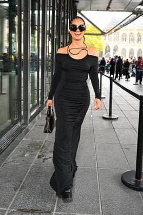 Lena Mahfouf Lena Situations upon arrivals at the COPERNI Fashion Show Womens Ready to Wear Collection Spring Summer 2026 during Paris Fashion Week PFW , at the Centre Pompidou, in Paris, France, on October 6, 2026 Pierre Perusseau Bestimage Arrivals Coperni Fashion Show Ready to Wear Collection Spring Summer 2026 during Paris Fashion Week on 6, october, 2025 Paris France  Copyright: xTizianoxDaxSilvax-xPierrexPerusseaux xBestimagexTizianoxDaxSilvax-xPierrexPerusseaux xBestimagex