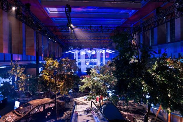 06.10.2025,Berlin,Gedenkausstellung: Nova Music Festival Exhibition,ab dem 7. Oktober 2025 ist die Nova Music Festival Exhibition im ehemaligen Flughafen Tempelhof in Berlin zu sehen.Am heutigen Tag gab es ein Pressetag.