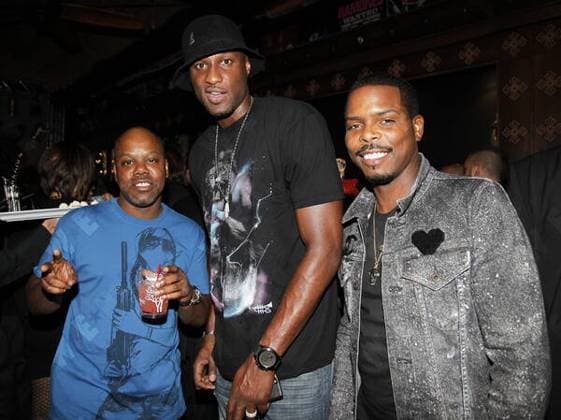 Too Short, Lamar Odum, Tracy Mills A&G Rock N Roll Couture Black Party Los Angeles, California - 08.10.09 WENN 5367625.jpg