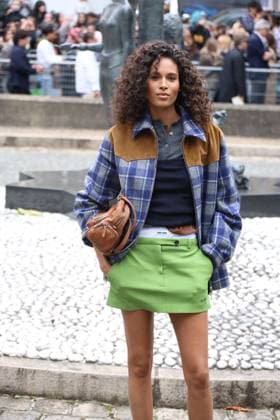 Cindy Bruna at the arrivals of the Miu Miu Fashion Show Ready to Wear Women Collection Spring Summer 2026 during Paris Fashion Week PFW , at the Economic, Social and Environmental Council, Palais d lena, in Paris, France, on October 6, 2025 Denis Guignebourg Bestimage Arrivals Balenciaga Fashion Show Ready to Wear Collection Spring Summer 2026 during Paris Fashion Week on 6, october, 2025 Paris France  Copyright: xDenisxGuignebourgx xBestimagexDenisxGuignebourgx xBestimagex