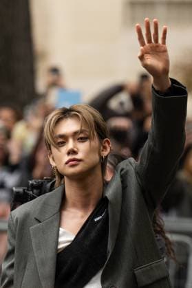 PFW Miu Miu Outside Arrivals Yeon Jun attends the Miu Miu Womenswear Spring Summer 2026 show as part of Paris Fashion Week on October 6, 2025 in Paris, France. Photo by Laurent Zabulon ABACAPRESS.COM Paris France  Copyright: xZabulonxLaurent ABACAx