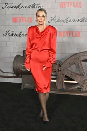 Molly Sims bei der Premiere des Kinofilms Frankenstein im Academy Museum of Motion Pictures. Los Angeles, 06.10.2025