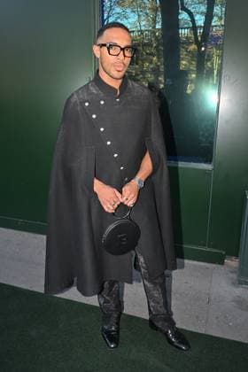 PFW Pierre Cardin Front Row Benjamin de Douba Paris attending Pierre Cardin show during Paris Fashion Week in Paris, France on October 7, 2025. Photo by Julien Reynaud APS-Medias ABACAPRESS.COM Paris France  Copyright: xReynaudxJulien APS-Medias ABACAx
