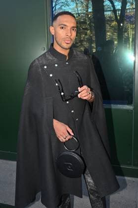 PFW Pierre Cardin Front Row Benjamin de Douba Paris attending Pierre Cardin show during Paris Fashion Week in Paris, France on October 7, 2025. Photo by Julien Reynaud APS-Medias ABACAPRESS.COM Paris France  Copyright: xReynaudxJulien APS-Medias ABACAx