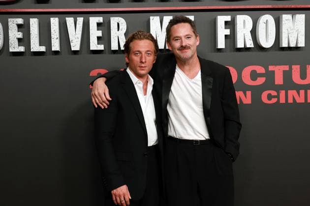 Premiere of the new film Springsteen Deliver Me from Nowhere Jeremy Allen White and Scott Cooper at the premiere of the new film Springsteen Deliver Me from Nowhere , on October 7, 2025, in Madrid Spain Springsteen Deliver Me from Nowhere chronicles the creation of Bruce Springsteens album Nebraska, released in 1982 Recorded with a four-track recorder in Springsteens bedroom in New Jersey, the album marked a pivotal moment in his life and is considered one of his most enduring works a raw and evocative acoustic album, populated by lost souls looking for a reason to believe CINE José Madrid Madrid Espana  Copyright: xJosÃ xRuizx 7011308