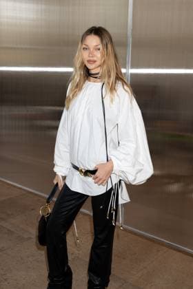 Jessie Andrews at AJE Ready to Wear Collection Spring Summer 2026 during Paris Fashion Week PFW , October 7th, 2025 Jeremy MELLOUL Bestimage Celebrities at AJE Fashion Show Ready to Wear Collection Spring Summer 2026 during Paris Fashion Week on 7th, October, 2025  Copyright: xJeremyxMelloulx xBestimagexJeremyxMelloulx xBestimagex