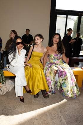 Thammy , Bec Lauder, Shay Zanco au défilé AJE Collection Prêt à Porter Printemps Été 2026 lors de la Fashion Week de Paris PFW , le 7 Octobre 2025 Jeremy MELLOUL Bestimage Celebrities at AJE Fashion Show Ready to Wear Collection Spring Summer 2026 during Paris Fashion Week on 7th, October, 2025  Copyright: xJeremyxMelloulx xBestimagexJeremyxMelloulx xBestimagex