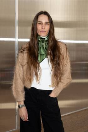 Marie Marot at AJE Ready to Wear Collection Spring Summer 2026 during Paris Fashion Week PFW on October 7th, 2025 Jeremy MELLOUL Bestimage Celebrities at AJE Fashion Show Ready to Wear Collection Spring Summer 2026 during Paris Fashion Week on 7th, October, 2025  Copyright: xJeremyxMelloulx xBestimagexJeremyxMelloulx xBestimagex
