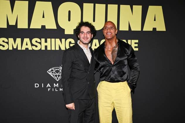 October 7, 2025, Mexico City, Ciudad de Mexico, Mexico: (L-R) Director Ben Safdie and actor Dwayne Johnson attends the red carpet for The Smashing Machine film premiere at Toreo Parque Central. on October 7, 2025 in Mexico City, Mexico. Mexico City Mexico - ZUMAe321 20251007_zea_e321_046 Copyright: xCarlosxTischlerx