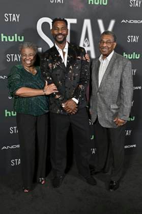 Barbara Thompson, Garrett Thompson und Sterling Thompson bei der Premiere des Hulu-Films Stay im Ted Mann Theater. Los Angeles, 07.10.2025