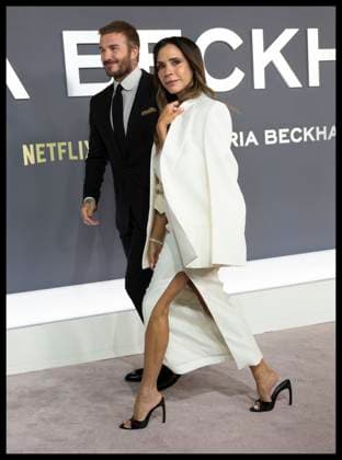 . 08 10 2025. London, United Kingdom. David and Victoria Beckham at the Victoria Beckham world premiere in London.  xStephenxLockx xi-Imagesx IIM-26280-0038