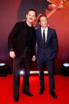 Springsteen , Filmpremiere im Zoo Palast, Berlin, 08.10.2025 Regisseur Scott Cooper und Jeremy Allen White bei der Premiere des Kinofilms Springsteen: Deliver Me From Nowhere im Zoo Palast. Berlin, 08.10.2025 Berlin Zoo Palast Copyright: xAnitaxBuggex