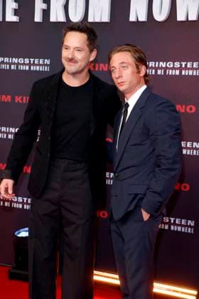 Springsteen , Filmpremiere im Zoo Palast, Berlin, 08.10.2025 Regisseur Scott Cooper und Jeremy Allen White bei der Premiere des Kinofilms Springsteen: Deliver Me From Nowhere im Zoo Palast. Berlin, 08.10.2025 Berlin Zoo Palast Copyright: xAnitaxBuggex