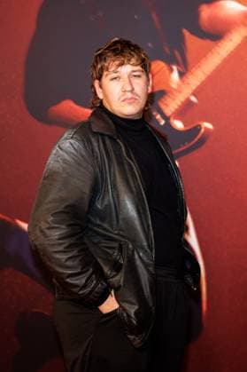 Deutschlandpremiere - Deliver Me from Nowhere - Marius Bear bei der Deutschlandpremiere vom Film Deliver Me from Nowhere im Zoo Palast am 08.10.2025 in Berlin. Copyright: xEventpressxKochanx