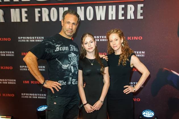 Deutschlandpremiere - Deliver Me from Nowhere - Jared Hasselhoff und Sina-Valeska Jung bei der Deutschlandpremiere vom Film Deliver Me from Nowhere im Zoo Palast am 08.10.2025 in Berlin. Copyright: xEventpressxKochanx