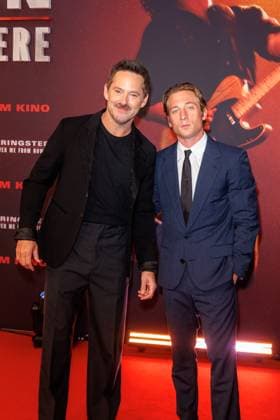 Deutschlandpremiere - Deliver Me from Nowhere - Scott Cooper und Jeremy Allen White bei der Deutschlandpremiere vom Film Deliver Me from Nowhere im Zoo Palast am 08.10.2025 in Berlin. Copyright: xEventpressxKochanx
