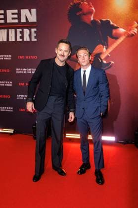 Deutschlandpremiere - Deliver Me from Nowhere - Scott Cooper und Jeremy Allen White bei der Deutschlandpremiere vom Film Deliver Me from Nowhere im Zoo Palast am 08.10.2025 in Berlin. Copyright: xEventpressxKochanx