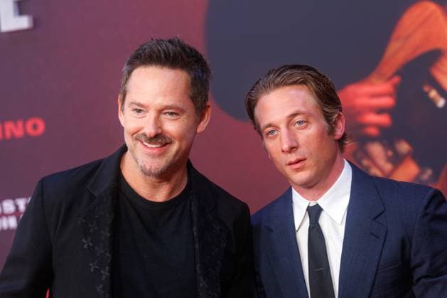 Deutschlandpremiere - Deliver Me from Nowhere - Scott Cooper und Jeremy Allen White bei der Deutschlandpremiere vom Film Deliver Me from Nowhere im Zoo Palast am 08.10.2025 in Berlin. Copyright: xEventpressxKochanx