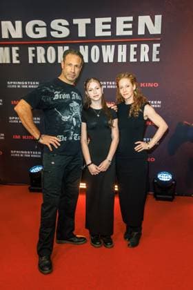 Deutschlandpremiere - Deliver Me from Nowhere - Jared Hasselhoff und Sina-Valeska Jung bei der Deutschlandpremiere vom Film Deliver Me from Nowhere im Zoo Palast am 08.10.2025 in Berlin. Copyright: xEventpressxKochanx