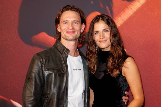 Deutschlandpremiere - Deliver Me from Nowhere - August Wittgenstein und Mia Rohla bei der Deutschlandpremiere vom Film Deliver Me from Nowhere im Zoo Palast am 08.10.2025 in Berlin. Copyright: xEventpressxKochanx