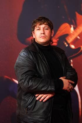 Deutschlandpremiere - Deliver Me from Nowhere - Marius Bear bei der Deutschlandpremiere vom Film Deliver Me from Nowhere im Zoo Palast am 08.10.2025 in Berlin. Copyright: xEventpressxKochanx