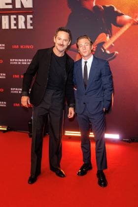 Deutschlandpremiere - Deliver Me from Nowhere - Scott Cooper und Jeremy Allen White bei der Deutschlandpremiere vom Film Deliver Me from Nowhere im Zoo Palast am 08.10.2025 in Berlin. Copyright: xEventpressxKochanx