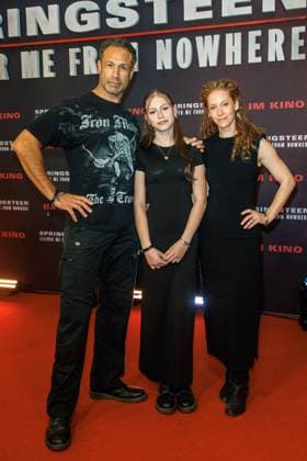 Deutschlandpremiere - Deliver Me from Nowhere - Jared Hasselhoff und Sina-Valeska Jung bei der Deutschlandpremiere vom Film Deliver Me from Nowhere im Zoo Palast am 08.10.2025 in Berlin. Copyright: xEventpressxKochanx