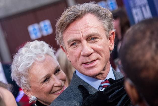 October 8, 2025, London, United Kingdom: Glenn Close and Daniel Craig attend the Wake Up Dead Man: A Knives Out Mystery opening gala during the 69th BFI London Film Festival at The Royal Festival Hall. London United Kingdom - ZUMAs197 20251008_aaa_s197_184 Copyright: xLoredanaxSangiulianox