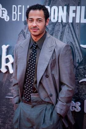 October 8, 2025, London, United Kingdom: Daryl McCormack attends the Wake Up Dead Man: A Knives Out Mystery opening gala during the 69th BFI London Film Festival at The Royal Festival Hall. London United Kingdom - ZUMAs197 20251008_aaa_s197_213 Copyright: xLoredanaxSangiulianox