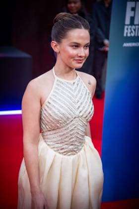 October 8, 2025, London, United Kingdom: Cailee Spaeny attends the Wake Up Dead Man: A Knives Out Mystery opening gala during the 69th BFI London Film Festival at The Royal Festival Hall. London United Kingdom - ZUMAs197 20251008_aaa_s197_219 Copyright: xLoredanaxSangiulianox