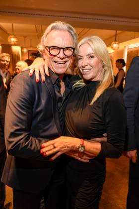 abb Wolfgang Lippert Frau Gesine Lippert auf der Aftershow Party bei der Welt Premiere der neuen Grand Show Blinded by delight im Friedrichstadt-Palast am 08.10.2025 in Berlin Berlin Deutschland