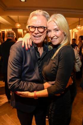 abb Wolfgang Lippert Frau Gesine Lippert auf der Aftershow Party bei der Welt Premiere der neuen Grand Show Blinded by delight im Friedrichstadt-Palast am 08.10.2025 in Berlin Berlin Deutschland