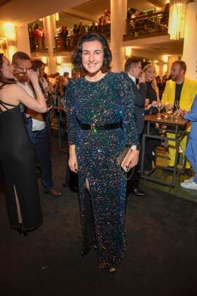 abb Dorothee Baer Ministerin auf der Aftershow Party bei der Welt Premiere der neuen Grand Show Blinded by delight im Friedrichstadt-Palast am 08.10.2025 in Berlin Berlin Deutschland