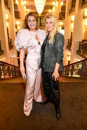 abb Bettina Cramer und Nadine Krueger auf der Aftershow Party bei der Welt Premiere der neuen Grand Show Blinded by delight im Friedrichstadt-Palast am 08.10.2025 in Berlin Berlin Deutschland