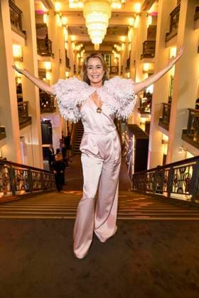 abb Bettina Cramer auf der Aftershow Party bei der Welt Premiere der neuen Grand Show Blinded by delight im Friedrichstadt-Palast am 08.10.2025 in Berlin Berlin Deutschland