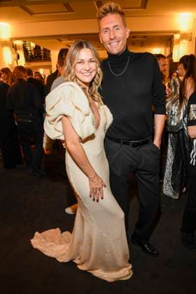 abb Linda Hesse und Maximilian Arland auf der Aftershow Party bei der Welt Premiere der neuen Grand Show Blinded by delight im Friedrichstadt-Palast am 08.10.2025 in Berlin Berlin Deutschland