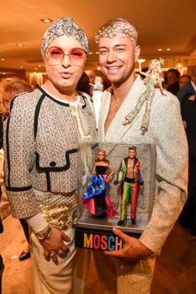 abb Julian F. M. Stoeckel und Marcell Damaschke auf der Aftershow Party bei der Welt Premiere der neuen Grand Show Blinded by delight im Friedrichstadt-Palast am 08.10.2025 in Berlin Berlin Deutschland