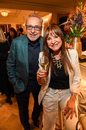 abb Wolfgang Stumph und Frau Christine Stumph auf der Aftershow Party bei der Welt Premiere der neuen Grand Show Blinded by delight im Friedrichstadt-Palast am 08.10.2025 in Berlin Berlin Deutschland