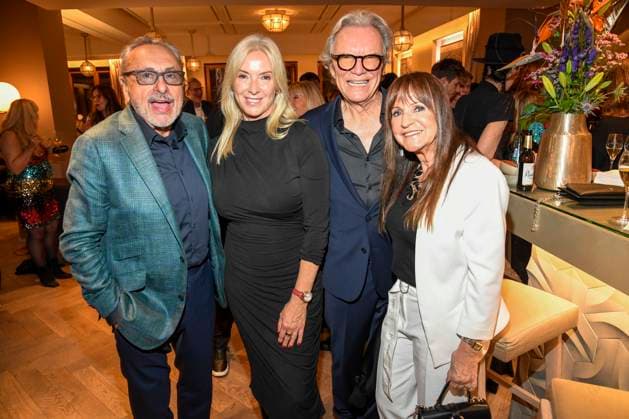 abb Wolfgang Stumph, Gesine Lippert Wolfgang Lippert und Christine Stumph auf der Aftershow Party bei der Welt Premiere der neuen Grand Show Blinded by delight im Friedrichstadt-Palast am 08.10.2025 in Berlin Berlin Deutschland