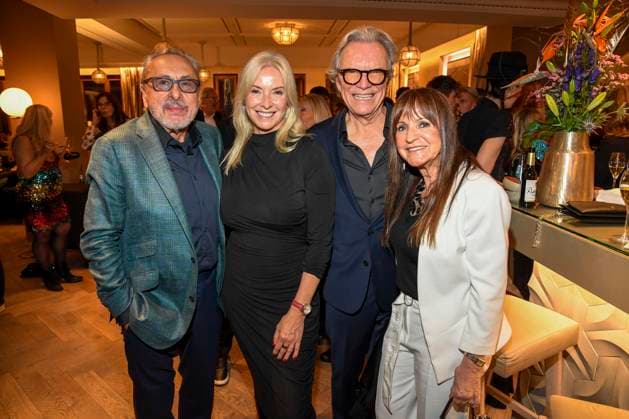 abb Wolfgang Stumph, Gesine Lippert Wolfgang Lippert und Christine Stumph auf der Aftershow Party bei der Welt Premiere der neuen Grand Show Blinded by delight im Friedrichstadt-Palast am 08.10.2025 in Berlin Berlin Deutschland