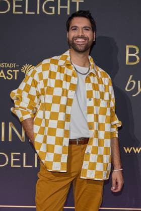 Marc Chardo ( Hautdarsteller) - Weltpremiere der Show BLINDED by DELIGHT im Friedrichstadt-Palast Berlin am 08.10.2025. Premiere - BLINDED by DELIGHT