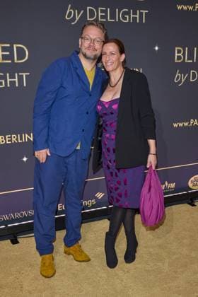 Marc Schubring und Ulrike Frank - Weltpremiere der Show BLINDED by DELIGHT im Friedrichstadt-Palast Berlin am 08.10.2025. Premiere - BLINDED by DELIGHT