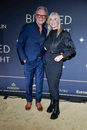 abb Wolfgang Lippert und Frau Gesine Lippert auf dem Teppich bei der Welt Premiere der neuen Grand Show Blinded by delight im Friedrichstadt-Palast am 08.10.2025 in Berlin Berlin Deutschland