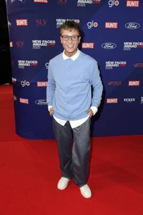 Bunte New Faces Award Film in Berlin Emil Kusmirek bei der Verleihung des BUNTE New Face Awards im Festsaal Kreuzberg in Berlin am 08.10.2025